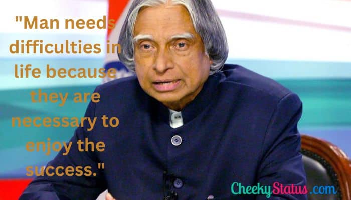 motivational quotes by Abdul kalam